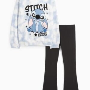 Lilo & Stitch – Set – Kapuzenpullover und Schlagleggings – 2-teilig